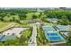 Aerial view of Cross Creek showing golf course, tennis courts, and other community amenities at 102 Adrian Nw Pl, Atlanta, GA 30327