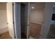 This bathroom features a shower and closet with white-paneled doors and chrome hardware at 2362 Glebe Ct, Hampton, GA 30228