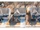 Beautiful aerial view showcases neighborhood with lush landscaping and mature trees at 333 Gardens Of Harmony Dr, Canton, GA 30115