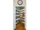 Walk-in pantry featuring organized shelving for efficient storage at 6690 Stillmeadow Dr, Cumming, GA 30040