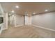 Large basement area with ample space and carpeting, perfect for a recreational room or additional living space at 255 Sageglen Rd, Lawrenceville, GA 30044