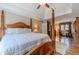 Bright main bedroom with trey ceilings, light walls, and hardwood floors at 255 Sageglen Rd, Lawrenceville, GA 30044