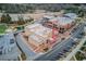 Aerial view of the community highlighting the entertainment options and adjacent commercial area at 4414 Aldenham Way, Suwanee, GA 30024