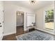 Welcoming foyer with a coat rack bench and a view of the hardwood floors at 5222 Camden Lake Nw Pkwy, Acworth, GA 30101