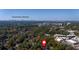 Beautiful aerial view of the neighborhood near Tally Elementary School and downtown Atlanta at 917 Derrydown Way, Decatur, GA 30030