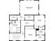 Second floor plan featuring the primary bedroom and three additional bedrooms at 917 Derrydown Way, Decatur, GA 30030
