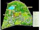 Detailed neighborhood map featuring key amenities, green spaces, and landmarks in the vicinity at 917 Derrydown Way, Decatur, GA 30030