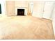 Living room with fireplace and door at 2575 Rosehill Circle, Lithia Springs, GA 30122