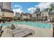 Relaxing pool area complete with lounge chairs for a resort-like experience at 3655 Habersham Ne Rd # B-254, Atlanta, GA 30305