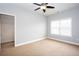 Bedroom with a closet and a window at 1546 Silvaner Nw Ave # 20, Kennesaw, GA 30152