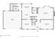 Floor 1 plan with garage, kitchen, dining room, Gathering room, laundry room, and living room layout at 300 Radner Run, Lawrenceville, GA 30043