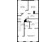 Detailed floor plan of the 3rd floor, including 2 bedrooms, a hall, and 3 bathrooms at 3932 Boston Common St, Suwanee, GA 30024