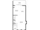 Second floor plan showcasing kitchen, living room, dining area and balcony at 3932 Boston Common St, Suwanee, GA 30024