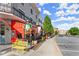 Charming street view with colorful benches and decorative art installations at 3932 Boston Common St, Suwanee, GA 30024