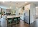Spacious kitchen featuring a large island, stainless steel appliances, and open floor plan at 412 Nickajack Retreat Ln, Smyrna, GA 30082