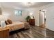 Bedroom with stylish decor featuring hardwood flooring, and natural light at 880 Glendale Ne Ter # 9, Atlanta, GA 30308