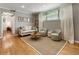 Cozy living room featuring hardwood floors, comfortable seating, and a bright, airy atmosphere at 880 Glendale Ne Ter # 9, Atlanta, GA 30308