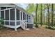 Backyard featuring screen porch and hot tub at 1200 Izod Ct, Lawrenceville, GA 30044