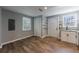 Recently updated kitchen area with stainless appliances and white cabinets at 2077 Perkerson Rd, Atlanta, GA 30310
