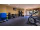 The home gym features a treadmill and weightlifting equipment at 2171 W Village Se Ln, Smyrna, GA 30080