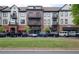 Close up of the store fronts and vehicles parked along the street at 2171 W Village Se Ln, Smyrna, GA 30080