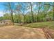 Large wooden backyard deck overlooking the trees at 2637 Crestdale Se Cir, Atlanta, GA 30316
