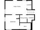 Lower level floor plan featuring bedroom, Gathering room, bathroom, and laundry room at 2637 Crestdale Se Cir, Atlanta, GA 30316