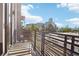 Balcony overlooking the city, featuring black metal railings at 443 Plateau Nw Pl, Atlanta, GA 30309