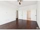 Bedroom featuring hardwood floors and doorways with white trim at 443 Plateau Nw Pl, Atlanta, GA 30309