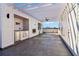 Outdoor kitchen with stainless appliances and skyline views at 443 Plateau Nw Pl, Atlanta, GA 30309