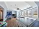 Finished basement with a game area with plenty of room for recreation and entertainment at 602 Davenport Pl, Canton, GA 30115