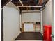 Basement kitchenette features a mini-fridge, sink, and microwave at 1618 Cooper Lake Se Rd, Smyrna, GA 30082