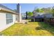 Spacious backyard with a patio, and a jacuzzi in the backyard, great for relaxation at 1910 Charleston Oak Cir, Lawrenceville, GA 30043