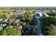 Lovely aerial view of homes nestled among mature trees, showcasing a serene and established neighborhood at 498 Trip St, Grayson, GA 30017