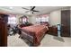 Classic bedroom with traditional furniture and lots of space for storage and relaxation at 3127 Hidden Forest Dr, Snellville, GA 30078