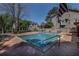 Community pool with lounge chairs and a fenced perimeter offers a recreational amenity at 2518 Oakwood Se Way, Smyrna, GA 30080