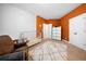 Brightly painted room with carpet flooring and neutral white accents that creates a playful and cheerful atmosphere at 1902 Glen Ivy, Marietta, GA 30062