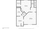 Floor 3 plan featuring three bathrooms, two bedrooms, and closets at 1902 Glen Ivy, Marietta, GA 30062