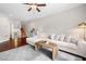 Bright living room with hardwood floors, sectional sofa, and staircase visible at 1902 Glen Ivy, Marietta, GA 30062