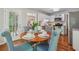 Bright breakfast nook featuring a view to the backyard at 5245 Cherry Hill Ln, Powder Springs, GA 30127
