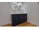 Bathroom with double sinks, stylish mirrors, and modern fixtures at 553 Somersby Dr, Dallas, GA 30157