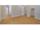 Bedroom with adjoining bathroom and closet space at 553 Somersby Dr, Dallas, GA 30157