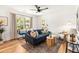 Cozy living room with hardwood floors, natural light, and stylish furnishings at 1144 Edie Se Ave, Atlanta, GA 30312