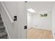 Finished basement area with hardwood style floors at 1420 Midland Way, Lawrenceville, GA 30043