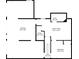 Basement floor plan boasts a garage, Gathering room, bedroom, and bathroom; ideal for guests at 1420 Midland Way, Lawrenceville, GA 30043