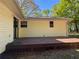 The back deck of this home offers great space for entertaining and relaxing at 5130 English Dr, Cumming, GA 30041