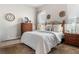 Comfortable bedroom with a cozy bed, neutral decor, and plenty of natural light at 347 Woodridge Pass, Canton, GA 30114