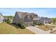 Beautifully landscaped home with a well-manicured lawn and a two-car garage at 347 Woodridge Pass, Canton, GA 30114