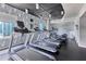This fitness center provides state-of-the-art treadmills and exercise equipment with a view of the city at 860 Peachtree Ne St # 1010, Atlanta, GA 30308