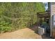 Spacious backyard with lush greenery and private deck at 1960 Dakota Nw Dr, Acworth, GA 30101